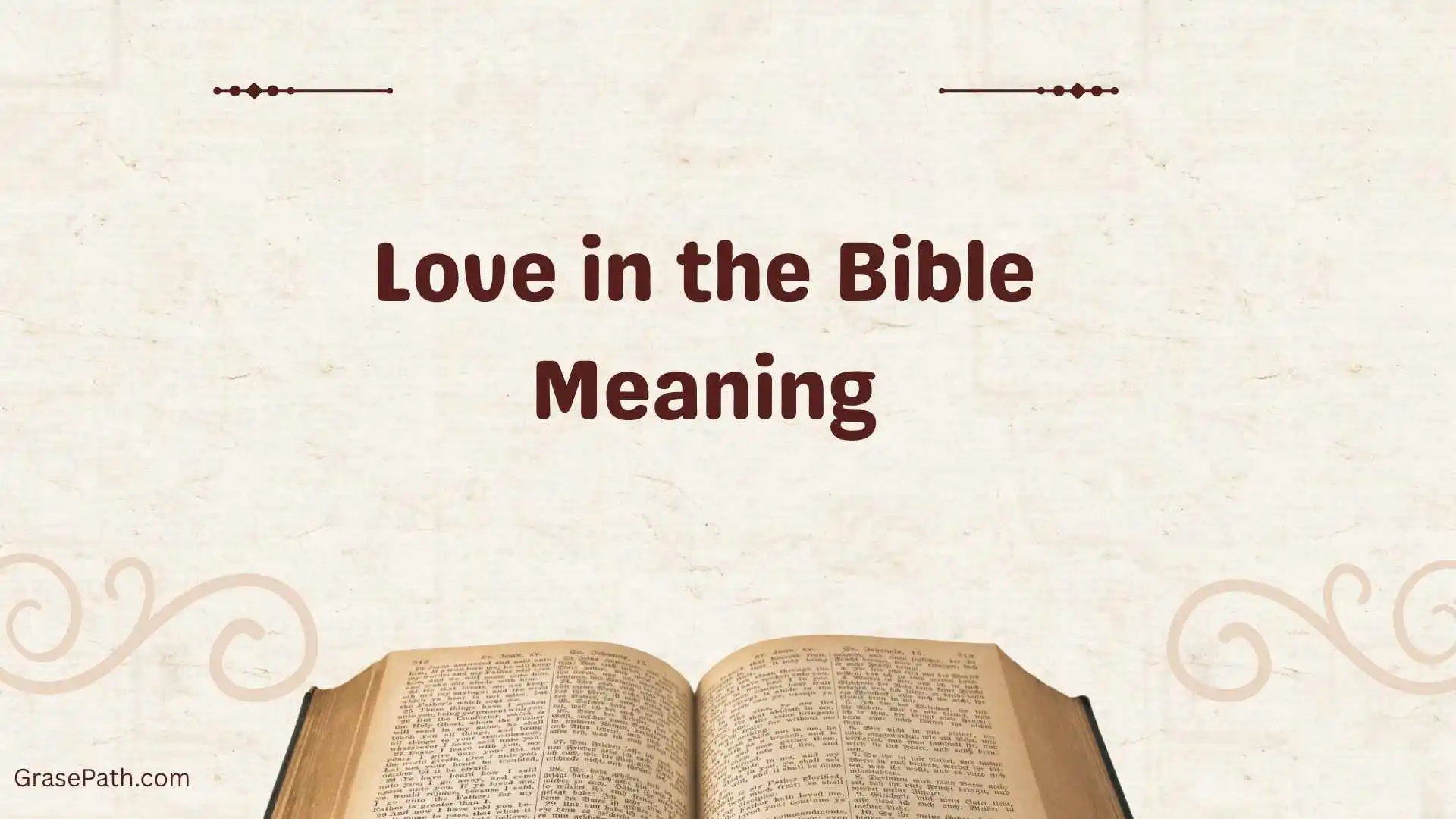 Love in the Bible Meaning