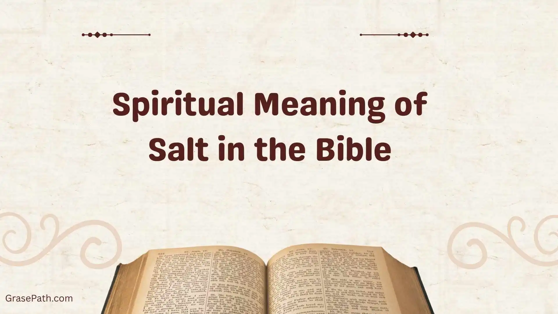 Spiritual Meaning of Salt in the Bible