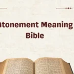 Atonement Meaning Bible