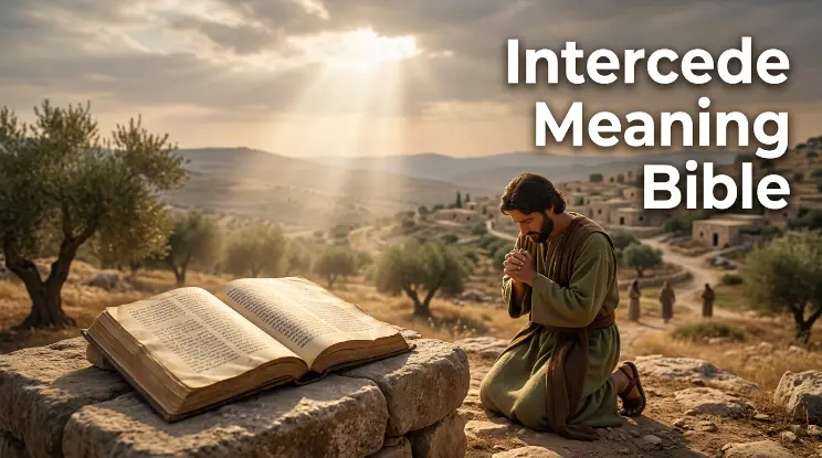 Intercede Meaning Bible