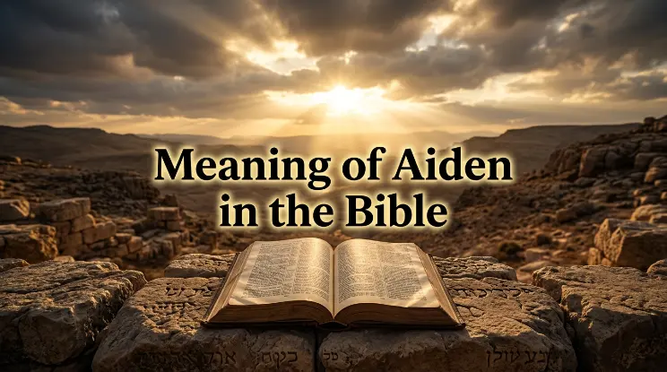 Meaning of Aiden in the Bible