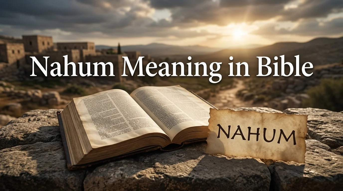 Nahum Meaning in Bible