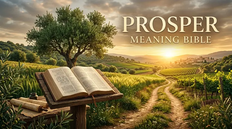 Prosper Meaning Bible