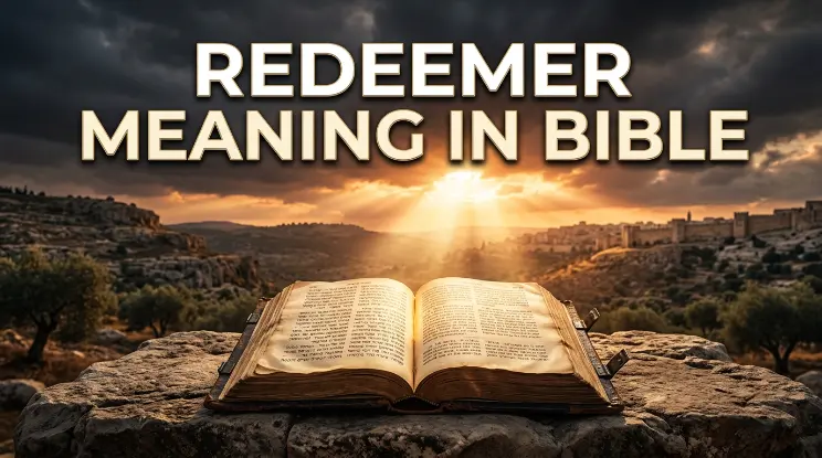 Redeemer Meaning in Bible