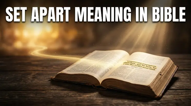 Set Apart Meaning in Bible