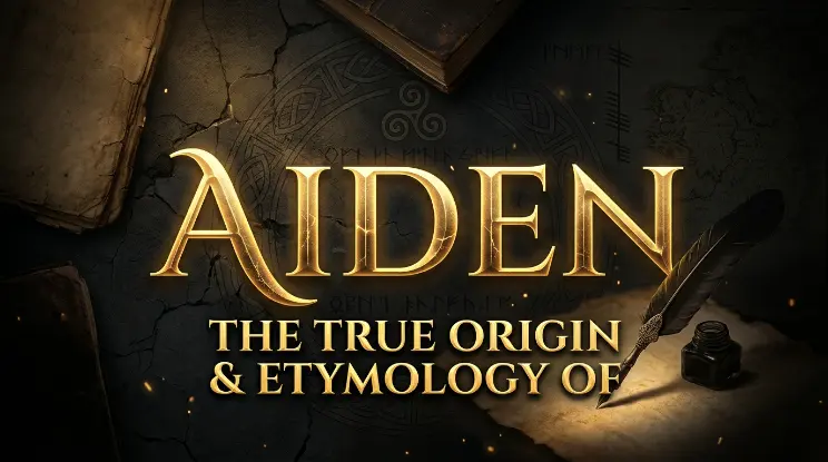 The True Origin and Etymology of Aiden