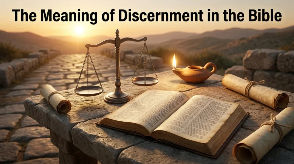 What Is the Meaning of Discernment in the Bible?