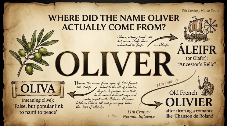 Where Did the Name Oliver Actually Come From?