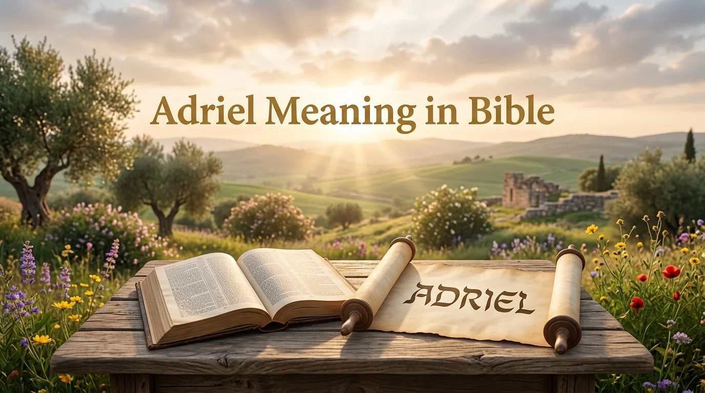 Adriel Meaning in Bible