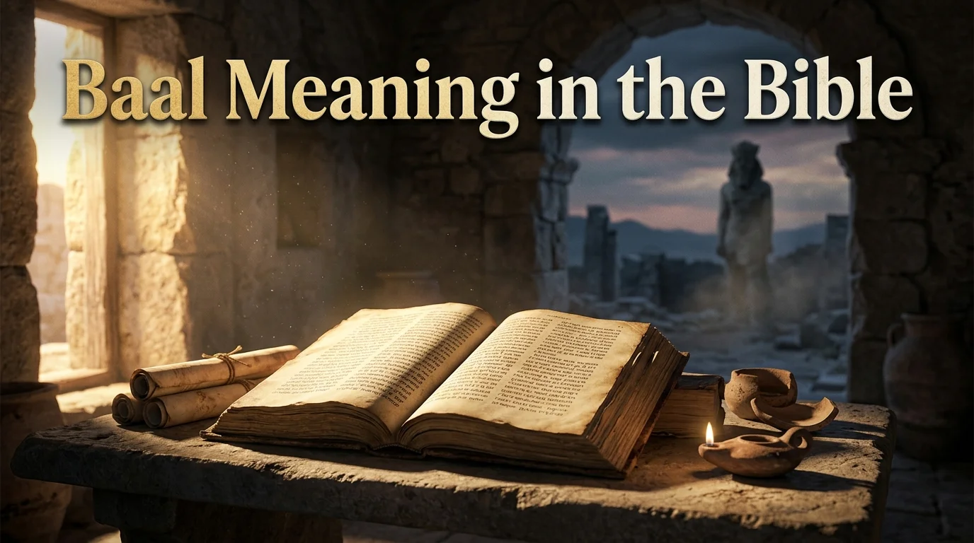 Baal Meaning in the Bible