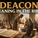 Deacon Meaning in the Bible