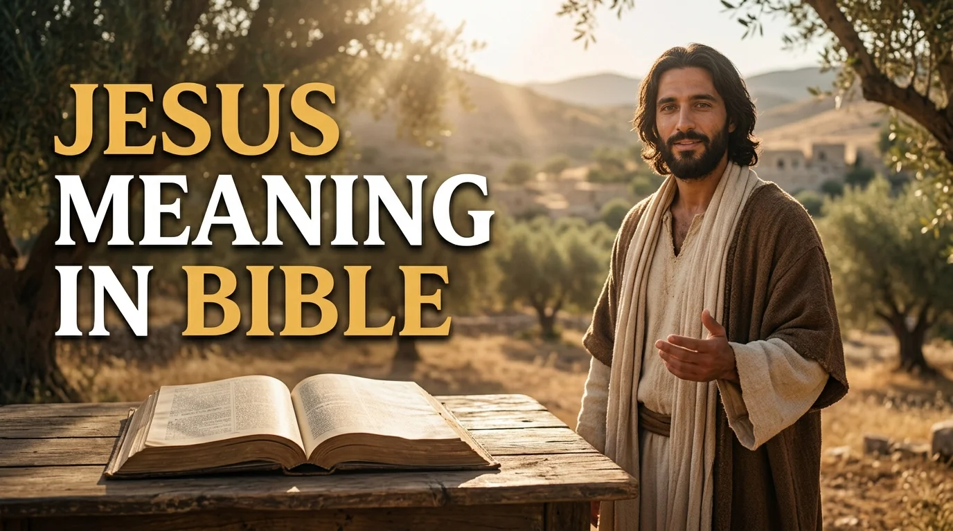 Jesus Meaning in Bible