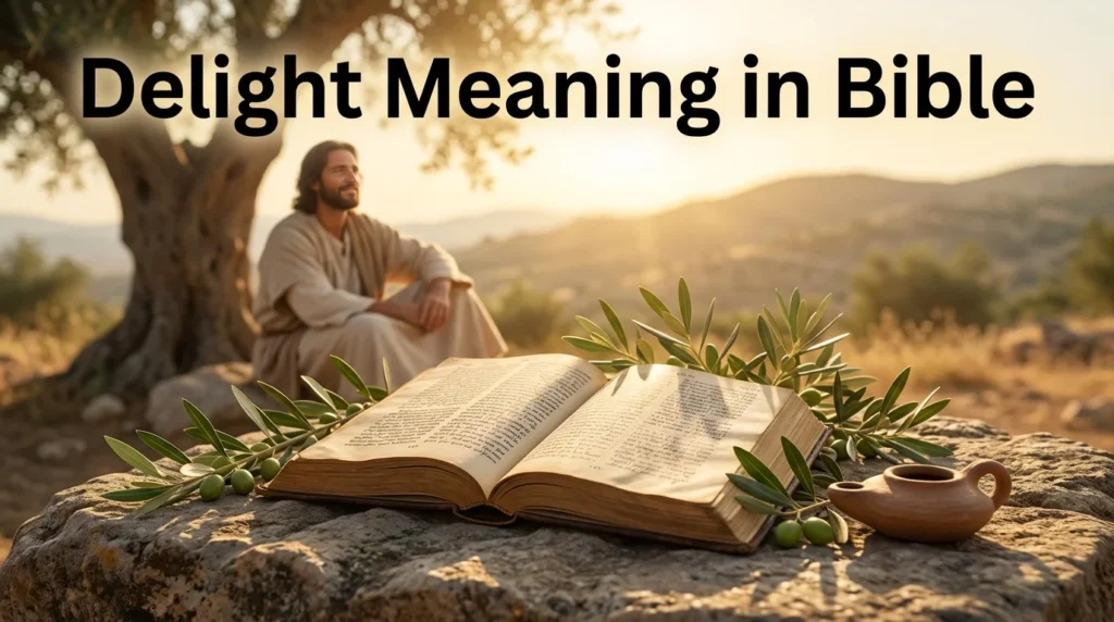 Key Bible Verses About Delight