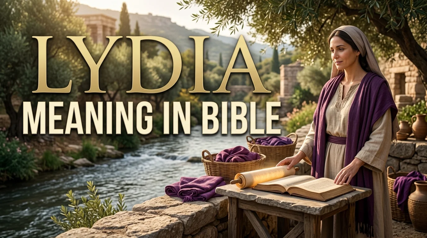 Lydia Meaning in Bible