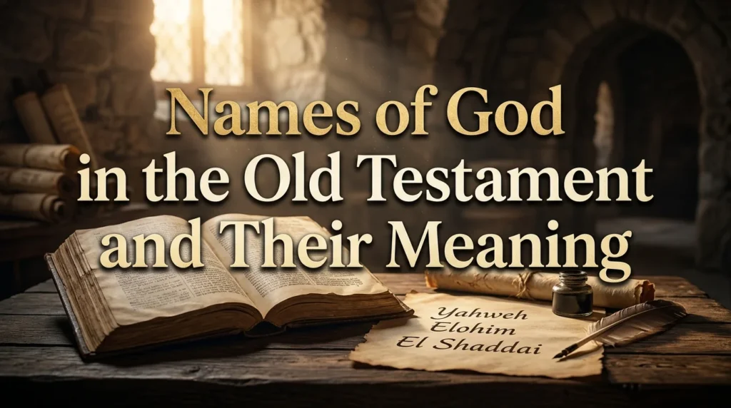 Names of God in the Old Testament and Their Meaning