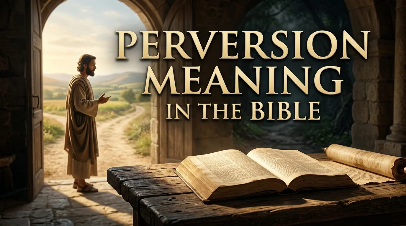 Perversion Meaning in the Bible