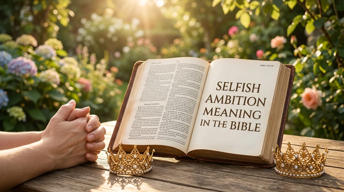 Selfish Ambition Meaning in the Bible