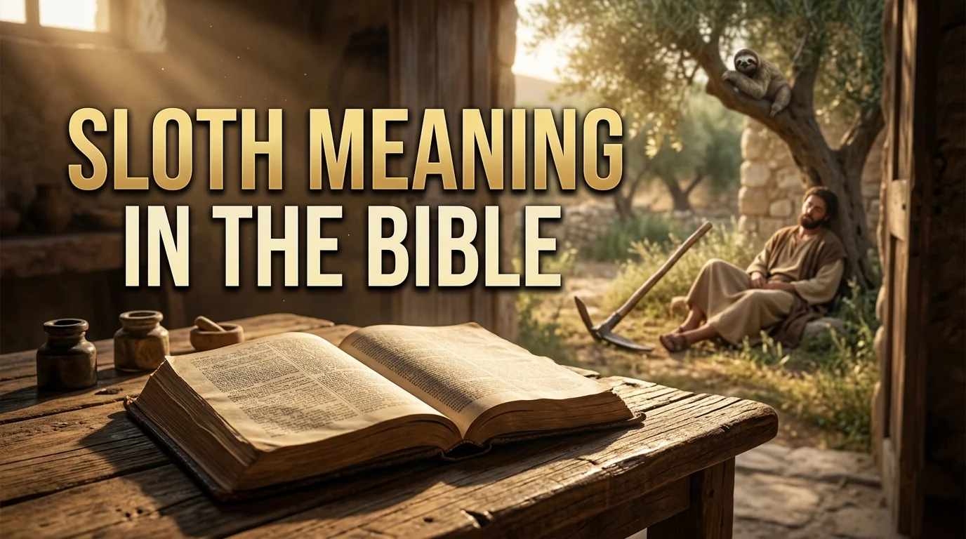 Sloth Meaning in the Bible