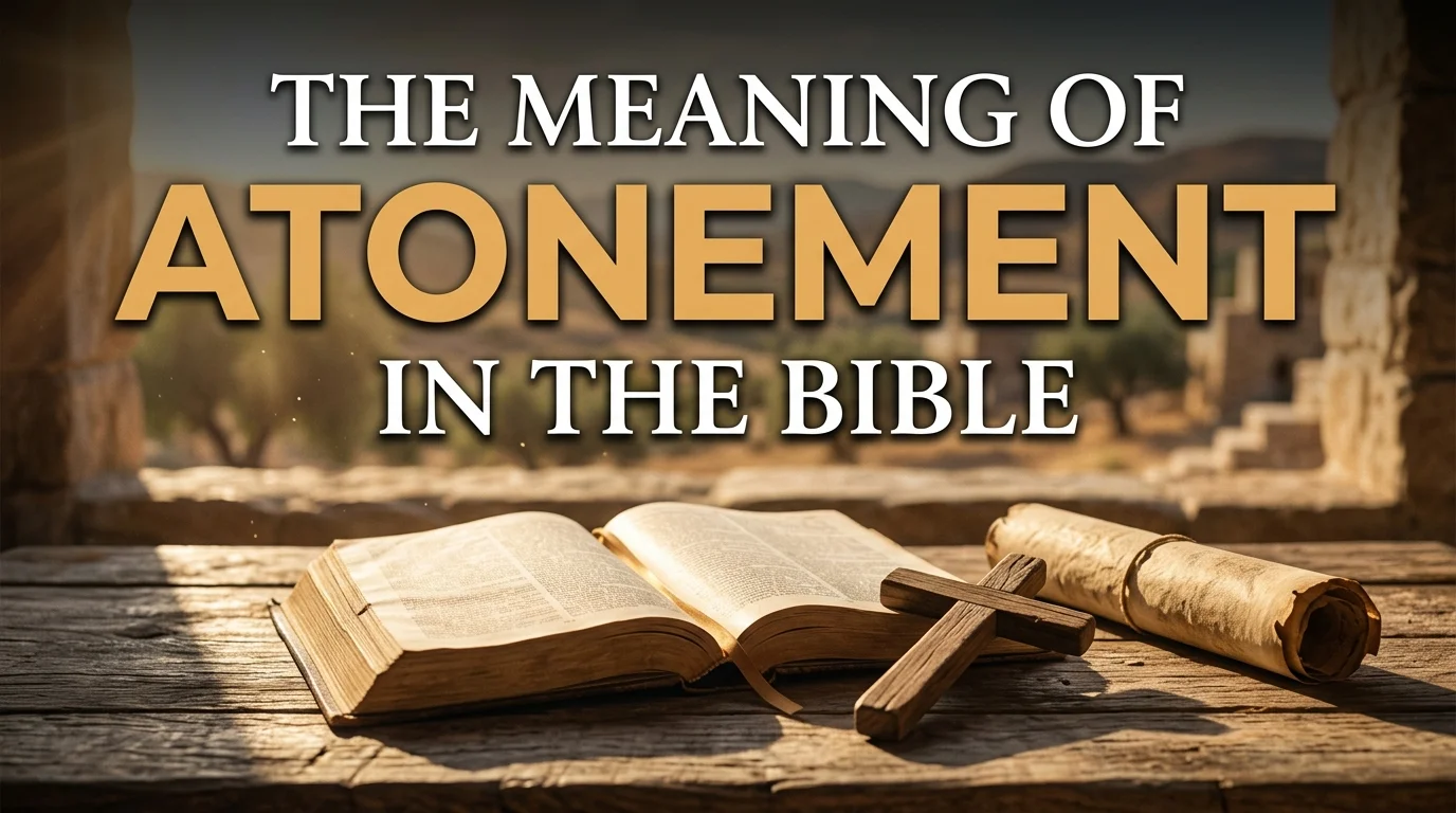 The Meaning of Atonement in the Bible