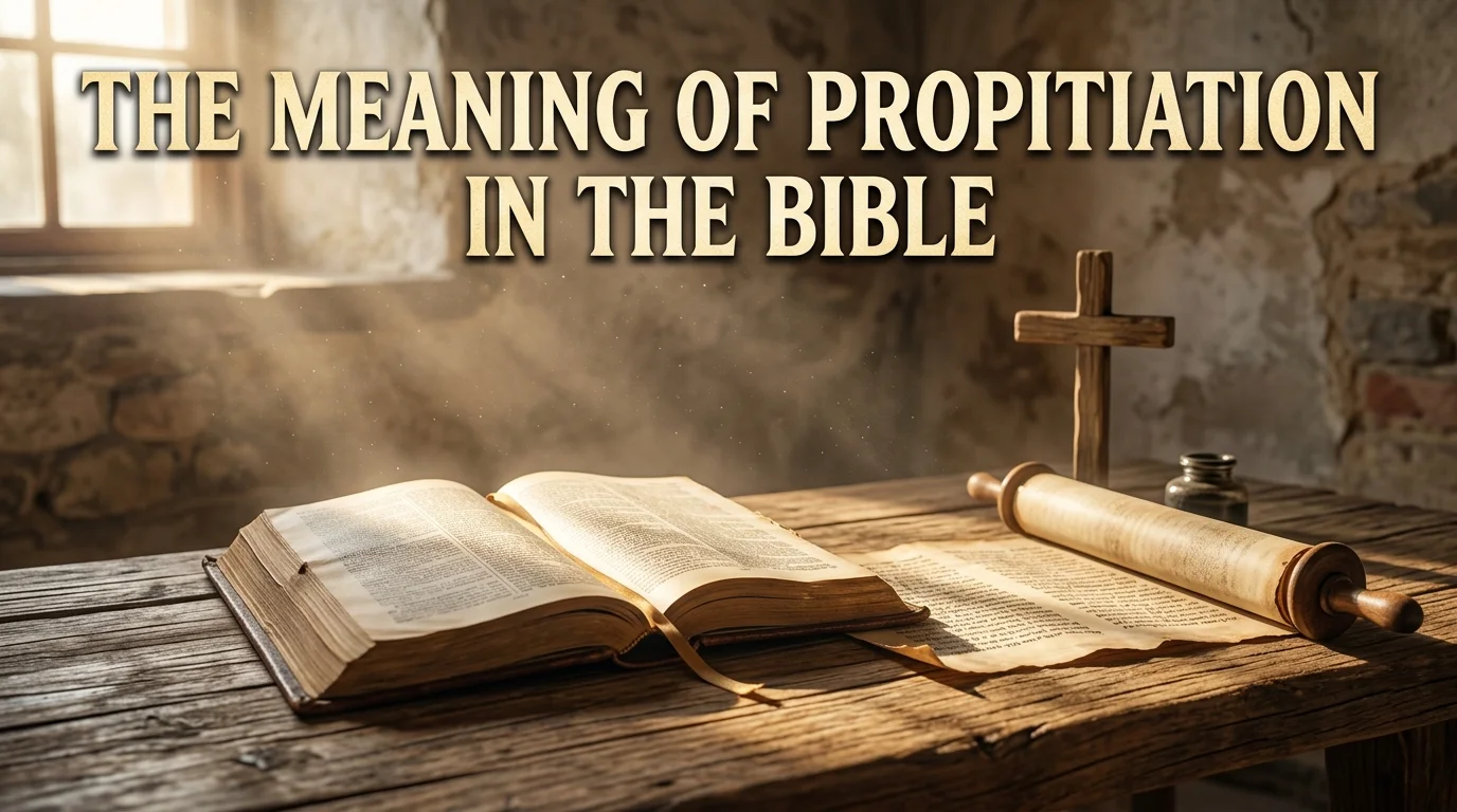 The Meaning of Propitiation in the Bible
