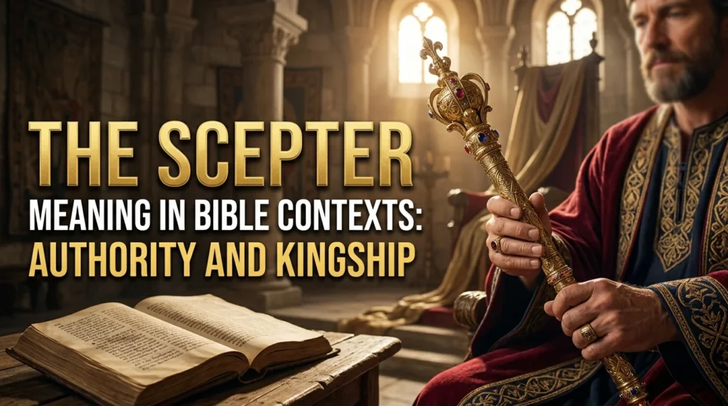 The Scepter Meaning in Bible Contexts: Authority and Kingship
