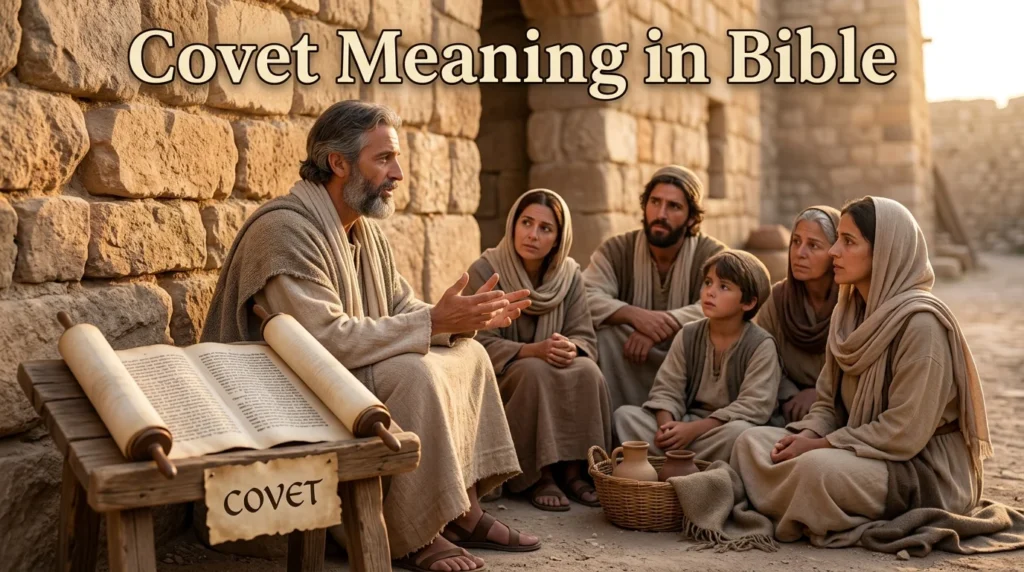 What Does Covet Mean in the Bible?