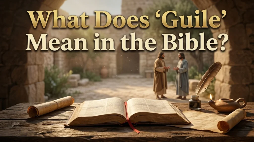 What Does "Guile" Mean in the Bible?