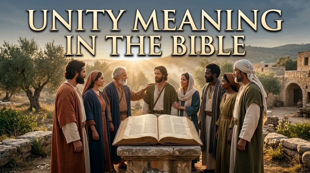 What Does Unity Mean in the Bible?