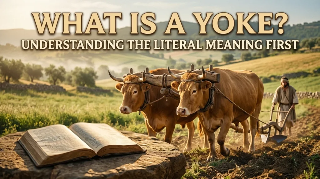 What Is a Yoke? Understanding the Literal Meaning First